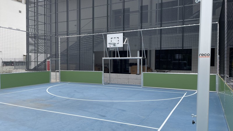 Green Court Mini-Spielfeld Berufsschule Meran