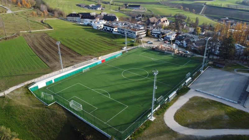 Football pitch in Teodone (Brunico)