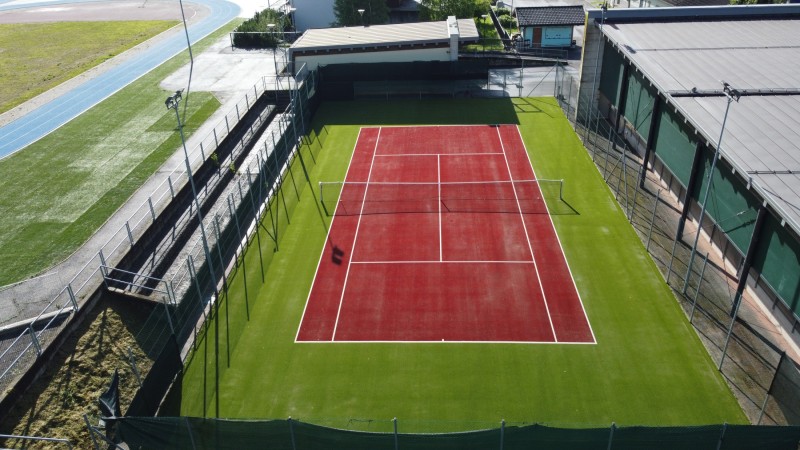Tennis court Villa Agnedo