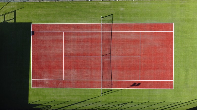 Fornitura e posa campo da tennis Villa Agnedo