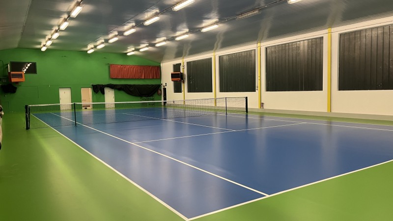Campo da tennis indoor Circolo Tennis DLF Merano