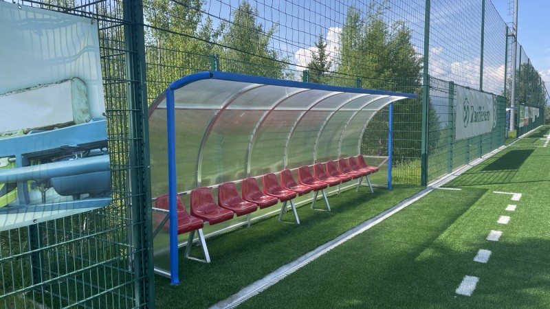 Prallschutz Spielerbänke Steinegg