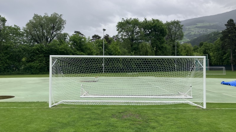 Football goals (Sports area Bressanone)