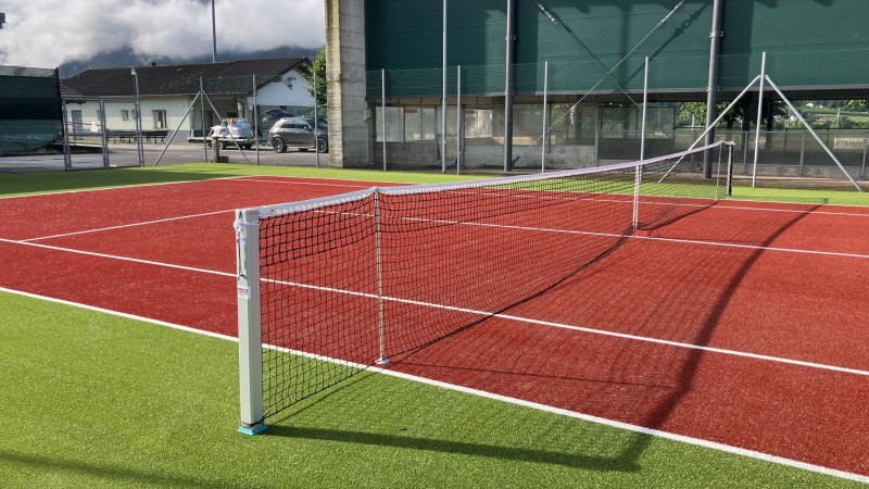 Tennis court Villa Agnedo