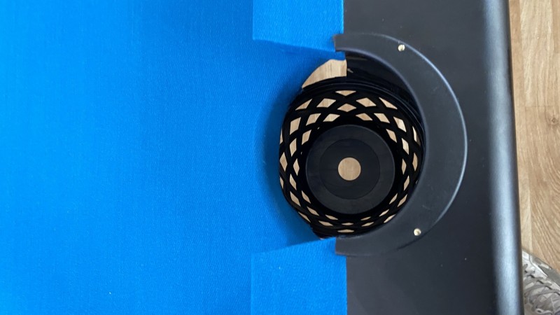 Billardtisch in der Fachschule für Land- und Hauswirtschaft Salern