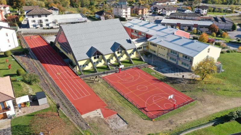 Basketball court Strigno