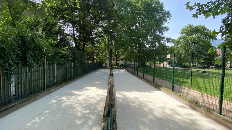 Extraordinary maintenance of the Bolzano bowling greens