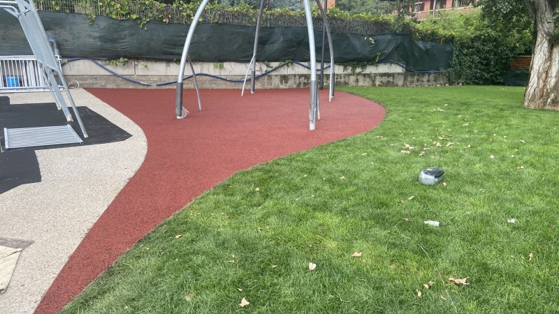 Fallschutzboden Spielplatz Rovereto