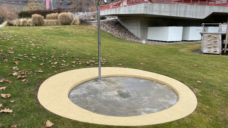 Fall-protection floor in Caldaro 