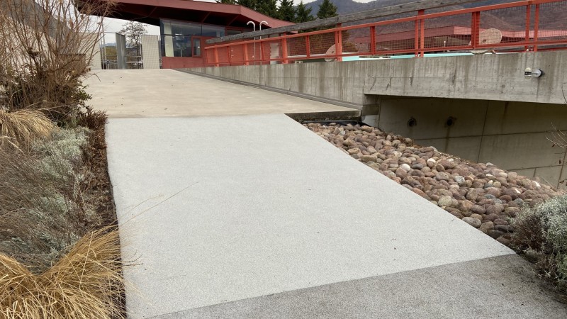 Fall-protection floor in Caldaro 