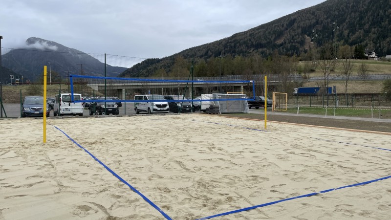 Beachvolleyball Feld Gemeinde Freienfeld