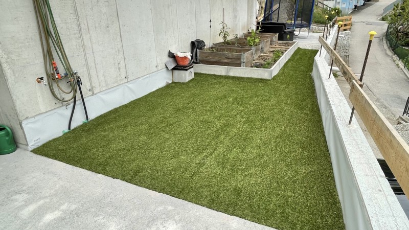 Begrünung Terrasse Klausen