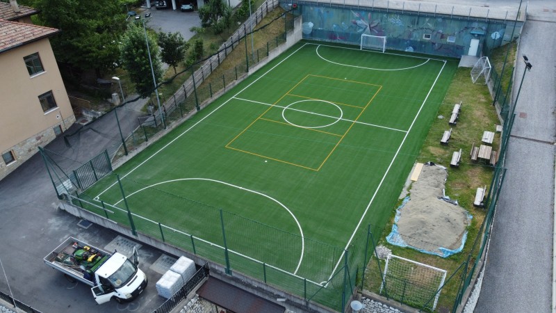Fußballplatz Cis (Trentino)
