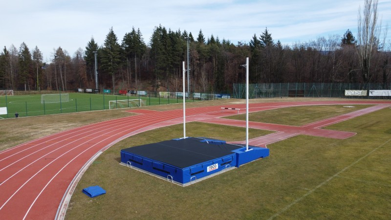 Stabhochsprungkissen Sportzone Kaltern