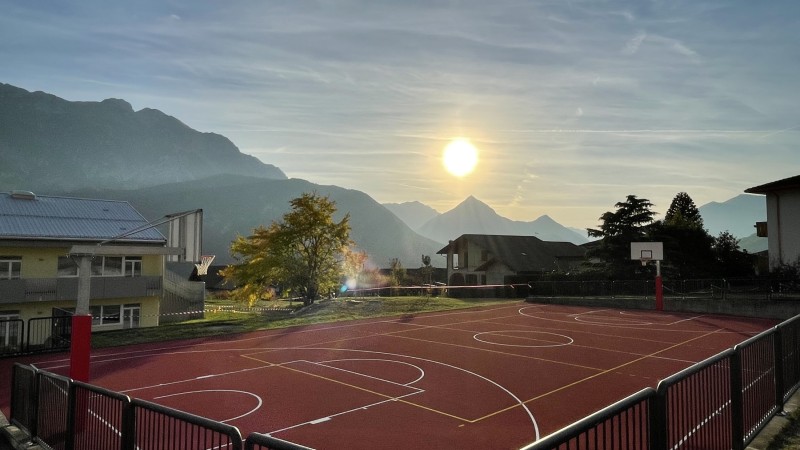 Basketball court Strigno