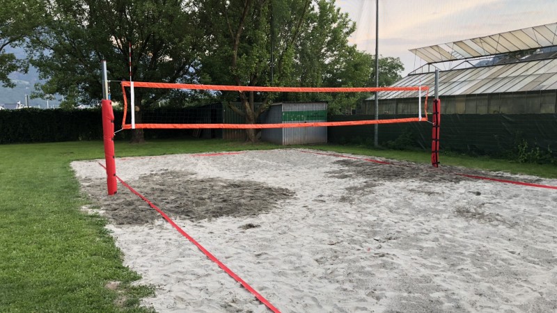 Campo da beach volley a San Giacomo (BZ)