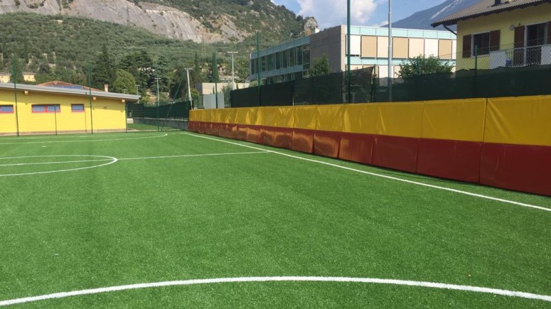 Campo da calcio + calcetto + protezione + recinzione Arco (TN)