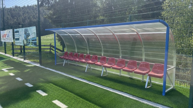 Protezione antiurto per le panchine dei giocatori Collepietra