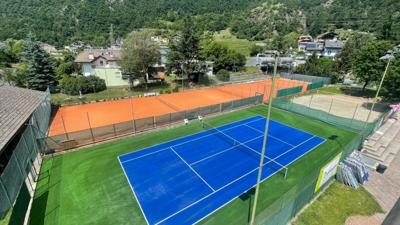 Tennisplatz Klausen.