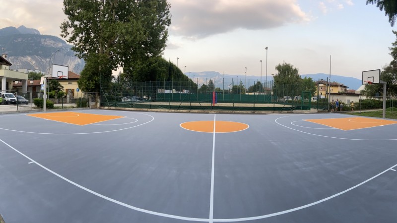 Campo da basket Mezzolombardo